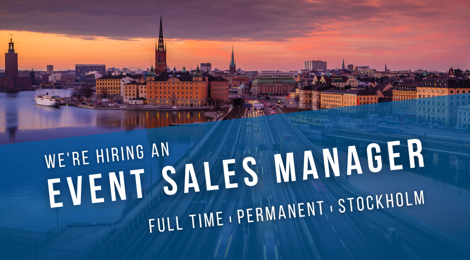 SwedenBIO is hiring an event sales manager, 2023